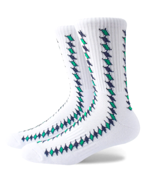 GreenBlack Socks